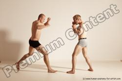 Kickbox reference poses